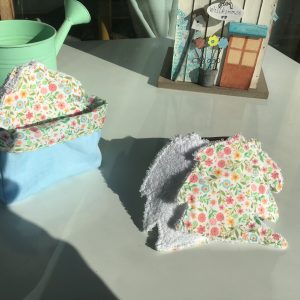 Lingettes lavable chevaux