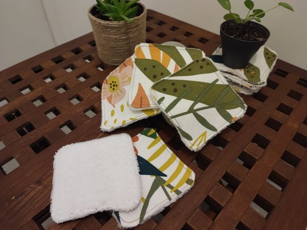 Lingettes Lavables Feuilles